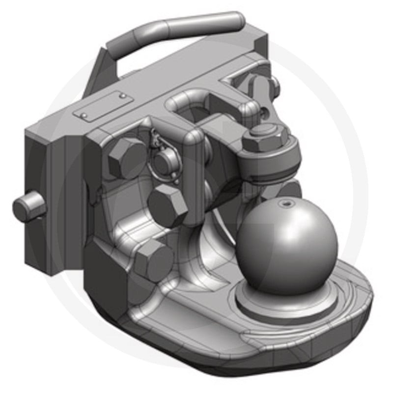 Zaczep Kulowy K80 do prowadnicy 245/30/20mm, Scharmüller 03624542