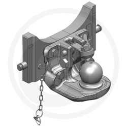 Zaczep Kulowy K80 do prowadnicy 330/32/25mm, Scharmüller 03633044