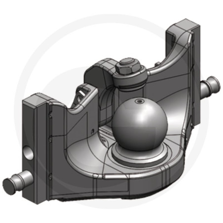 Zaczep Kulowy K80 do prowadnicy 309/30/22mm, Scharmüller 05630945A02