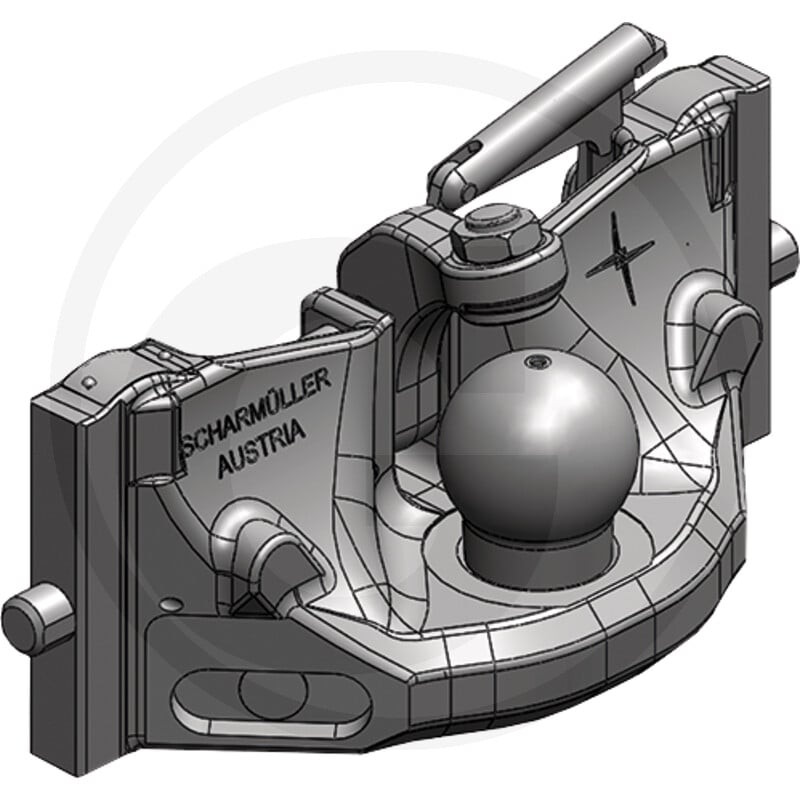 Zaczep Kulowy K80 do prowadnicy 390/32/25mm, Scharmüller 05639046A29
