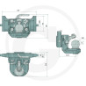 Zaczep Kulowy K80 do prowadnicy 330/30/20mm, Scharmüller 07632942