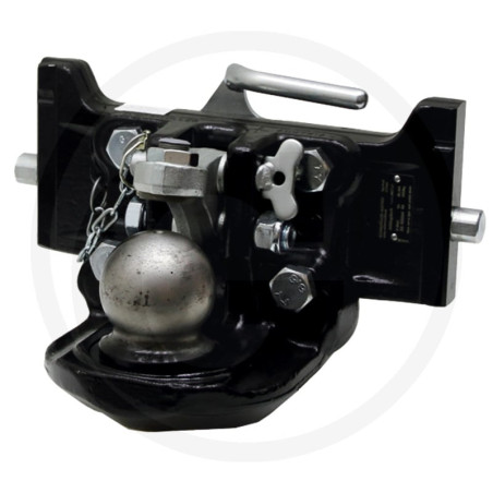 Zaczep Kulowy K80 do prowadnicy 390/32/25mm, Scharmüller 07639042