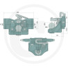 Zaczep Kulowy K80 do prowadnicy 390/32/25mm, Rockinger RO825X9004C