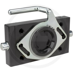 Płyta do prowadnicy  220/30/22mm - 140x80 M16 Scharmuller 11017424.A