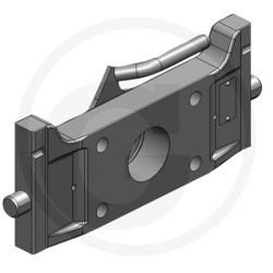 Płyta do prowadnicy 329/32/25mm - 140x80 M20 Scharmuller 07733052