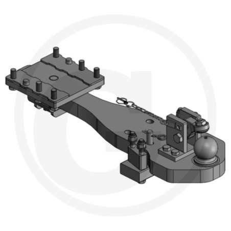 Płyta nośna K80 912/260/50 3000kg Scharmüller 09606040S