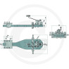 Płyta nośna K80 1070/270/50 3000kg Scharmüller 09603870S