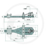 Płyta nośna K80 1070/270/50 3000kg Scharmüller 09603840S