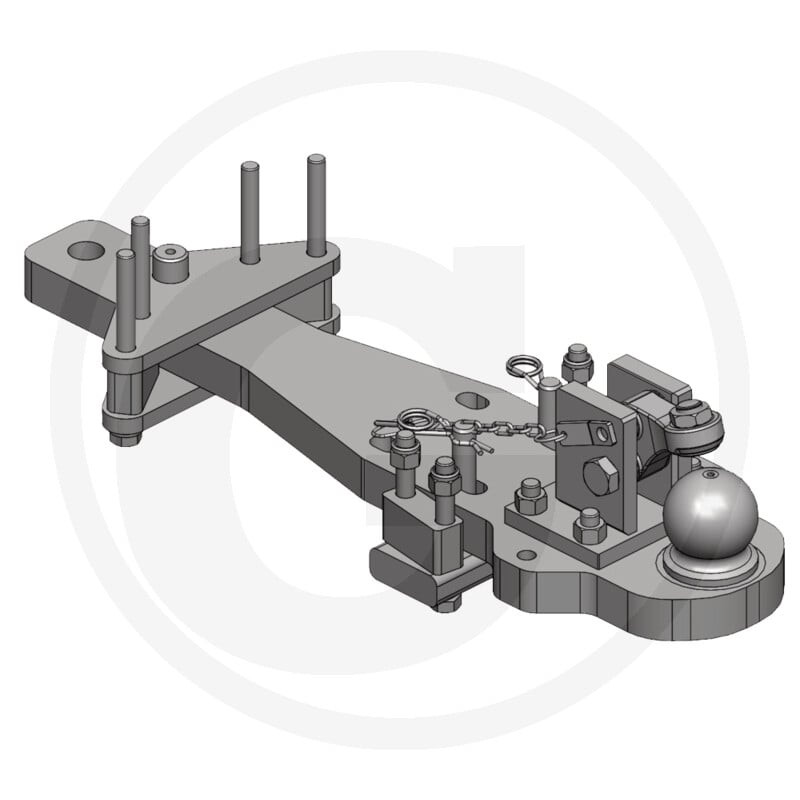 Płyta nośna K80 830/240/40 3000kg Scharmüller 09606210S