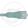 Płyta nośna K80 869/275/55 3000kg Walterscheid KBA8332NW15, 8005387