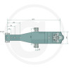 Płyta nośna K80 1073/240/45 3000kg Walterscheid KBA8344OBW15, 8004711