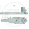 Płyta nośna K80 725/210/60 4000kg Walterscheid KBA8355, 8002728