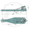 Płyta nośna K80 1000/245/60 3000kg Scharmüller 009602500A02