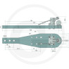 Płyta nośna K80 1000/238/50 3000kg Scharmüller 009602902