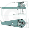 Płyta nośna K80 644/234/40 3000kg Scharmüller 009603100