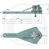 Płyta nośna K80 812/347/40 3000kg Scharmüller 0096031110
