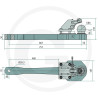 Płyta nośna K80 757/187/50 3700kg Scharmüller 009603130