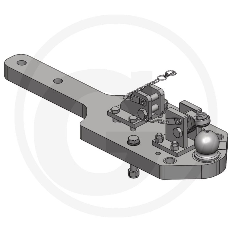 Płyta nośna K80 930/297/50 3700kg Scharmüller 0096031330