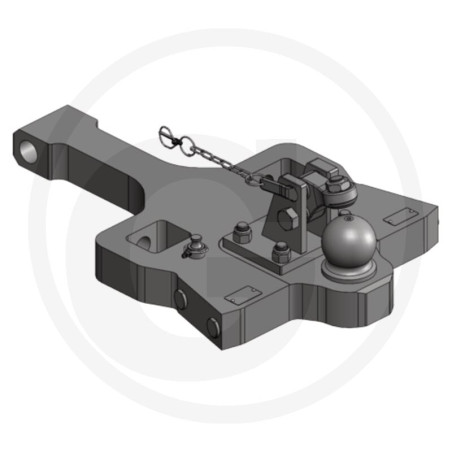 Płyta nośna K80 700/455/60 3500kg Scharmüller 009603221A11
