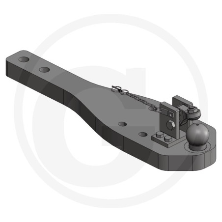Płyta nośna K80 940/260/60 4000kg Scharmüller 009604460A29