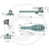 Płyta nośna K80 940/260/60 4000kg Scharmüller 009604460A29