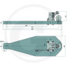 Płyta nośna K80 870/298/45 2750kg Scharmüller 009604700