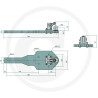 Płyta nośna K80 920/318/40 3000kg Scharmüller 009605110