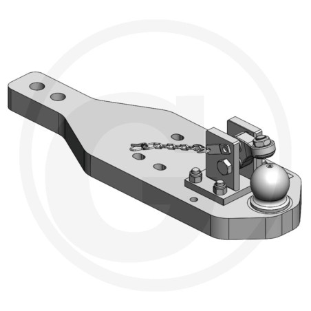 Płyta nośna K80 877/240/50 3000kg Scharmüller 009605230A02