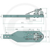 Płyta nośna K80 877/240/50 3000kg Scharmüller 009605230A02