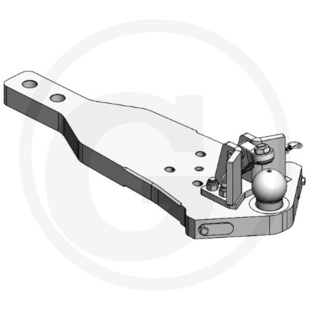 Płyta nośna K80 872/345/50 4000kg Scharmüller 009605240-A03