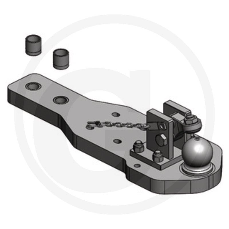 Płyta nośna K80 695/240/40 3000kg Scharmüller 009605932