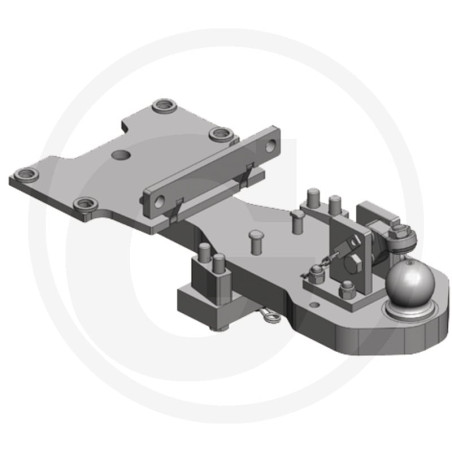 Płyta nośna K80 760/240/50 3000kg Scharmüller 009605941-SET2