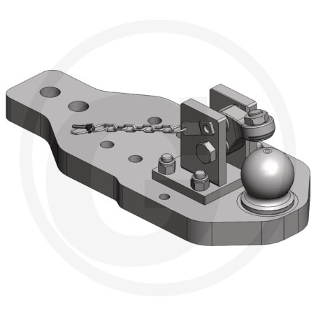 Płyta nośna K80 560/240/40 3000kg Scharmüller 009606010