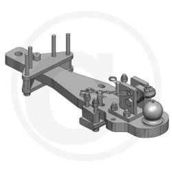 Płyta nośna K80 830/240/40 3000kg Scharmüller 009606210SETA27