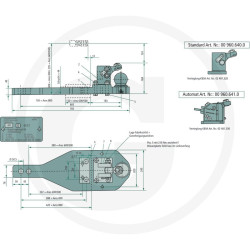 Płyta nośna K80 703/245/40 3000kg Scharmüller 009606400