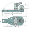 Płyta nośna K80 403/165/35 3000kg Scharmüller 009606460A24
