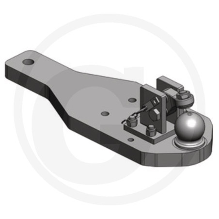 Płyta nośna K80 646/250/40 3000kg Scharmüller 009606470