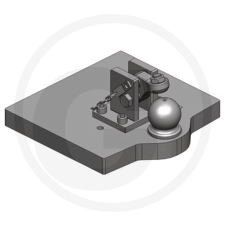 Płyta nośna K80 396/396/45 3000kg Scharmüller 009609000