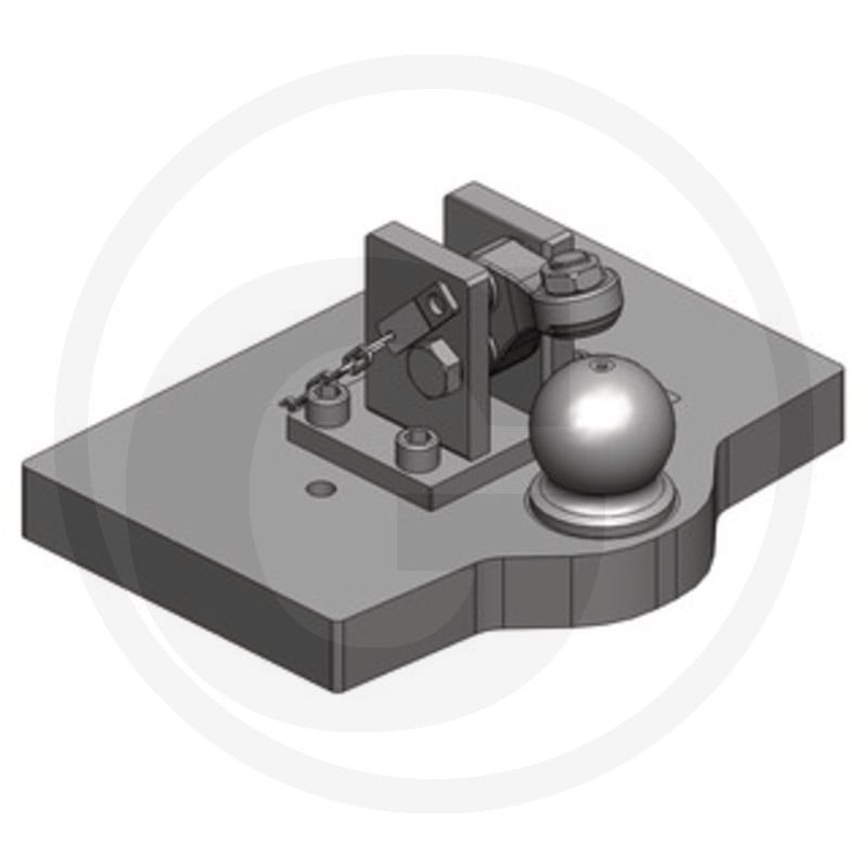 Płyta nośna K80 305/396/45 3000kg Scharmüller 009609070