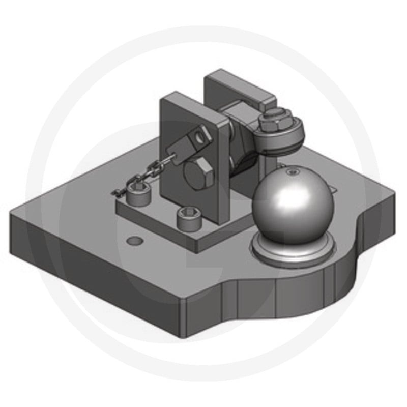 Płyta nośna K80 296/296/45 3000kg Scharmüller 009609100