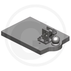 Płyta nośna K80 596/396/45 3000kg Scharmüller 009609200