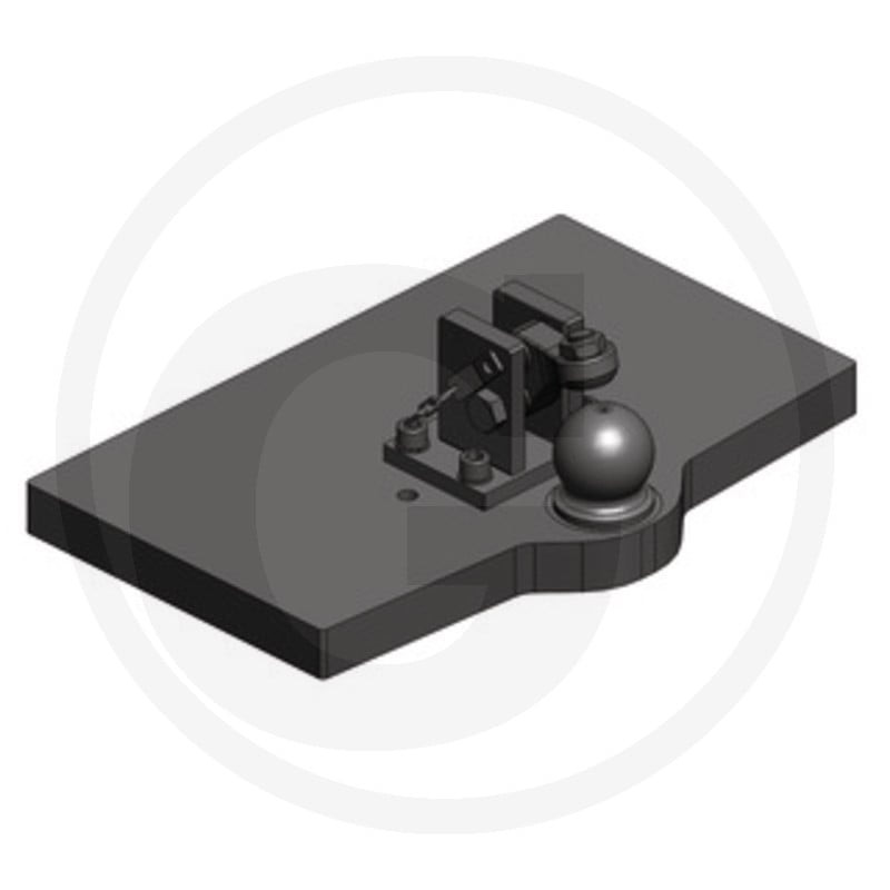 Płyta nośna K80 396/596/50 4000kg Scharmüller 009609220