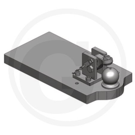 Płyta nośna K80 596/296/45 3000kg Scharmüller 009609300