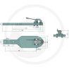 Płyta nośna Piton Fix 957/284/50 3000kg Scharmüller 009612911