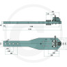 Płyta nośna Piton Fix 1338/270/50 3000kg Scharmüller 009615995