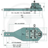 Płyta nośna Piton Fix 703/245/40 3000kg Scharmüller 009616400
