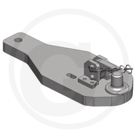 Płyta nośna Piton Fix 613/250/40 3000kg Scharmüller 009616450A29