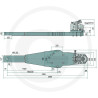 Płyta nośna K110 2309/350/70 4000kg Scharmüller 009623310A02