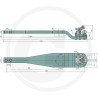 Płyta nośna K80 1537/260/50 3000kg Scharmüller 009644030