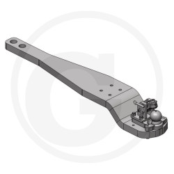 Płyta nośna K80 1477/260/50 3000kg Scharmüller 009644040A17